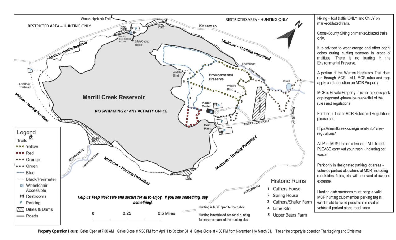 HIKING Merrill Creek Reservoir