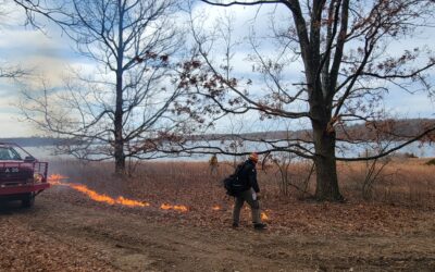 Prescribed Burning at MCR Implemented for the First Time