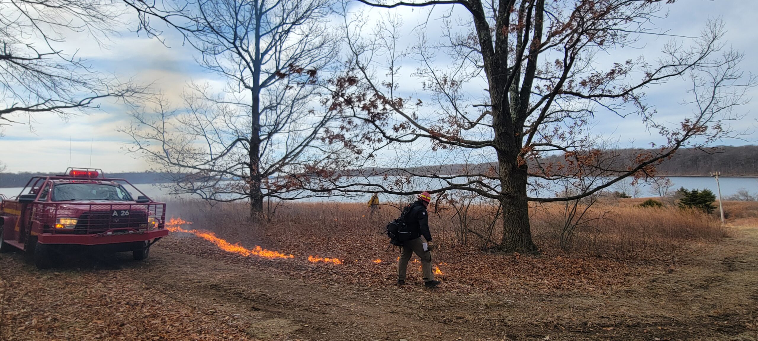 Prescribed Burning at MCR Implemented for the First Time
